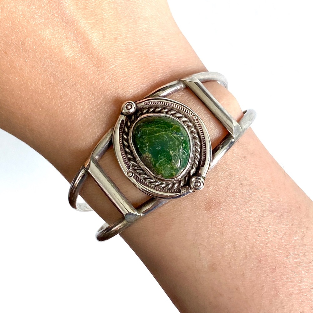 Green Turquoise bracelet
